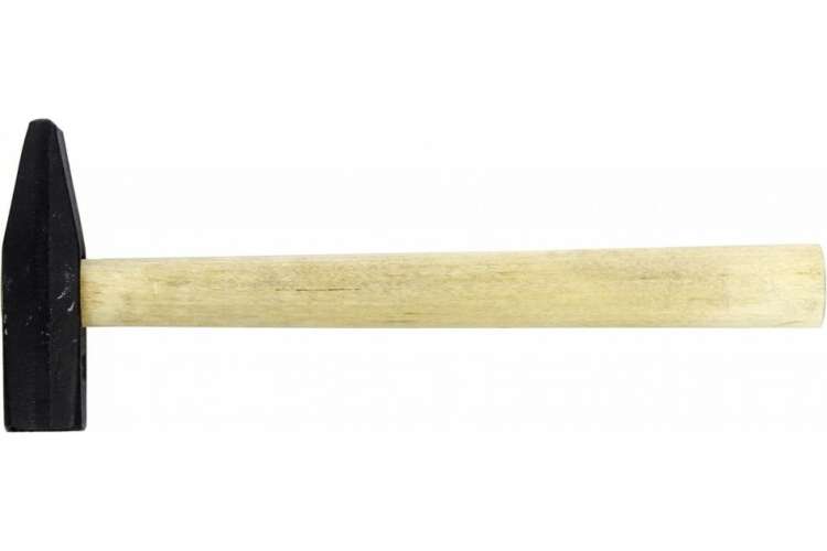 Слесарный молоток, 1000г, квадратный боек, деревянная рукоятка Россия 10301