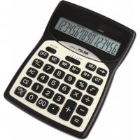 Настольный калькулятор Milan 16 разрядный, чёрно-белый, блистер, 152016BL 1095847