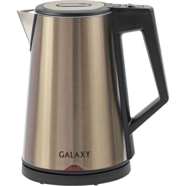 Электрический чайник Galaxy GL 0320 золотой 2000 Вт, 1,7 л гл0320золот
