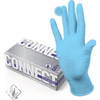 Нитриловые перчатки CONNECT BLUE NITRILE 100 шт., р. L CТ0000004127