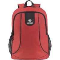 Рюкзак Torber ROCKIT с отделением для ноутбука 15.6", красный, полиэстер 600D, 46x30x13 см T8283-RED