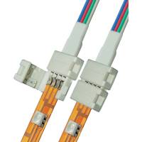 Коннектор (провод) для соединения светодиодных лент 5050 RGB Uniel UCX-SD4/B20-RGB WHITE 020 POLYBAG 06610