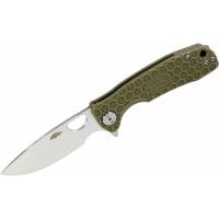 Нож Honey Badger Flipper L с зеленой рукоятью HB1003