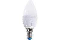 Лампа Uniel LED-C37, 7W/3000K/E14/FR/DIM, PLP01WH, светодиодная, диммируемая UL-00004296