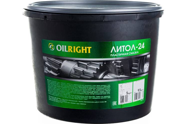 Пластичная смазка OILRIGHT Литол-24 5 кг 6051