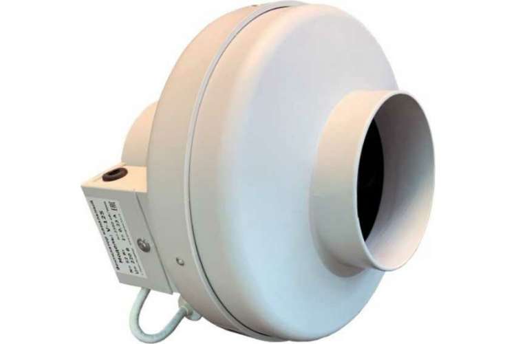 Канальный круглый вентилятор Naveka V(AC1/D)- 125 (пластиковый корпус) УН-00005994
