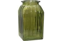 Ваза Никольский завод Ханна 1 h18.5 см, зеленый, светотехническое стекло 066244