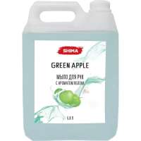 Мыло для рук SHIMA HOME GREEN GREEN APPLE с ароматом яблока 5 L 4603740920834