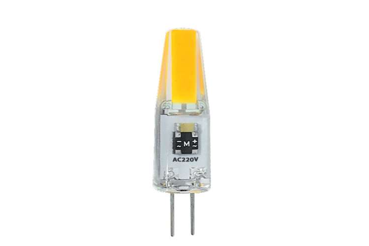 Лампа Jazzway PLED-G4 COB 3w 240Lm 3000K 220В силикон d10x38мм 2857446
