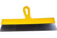 Фасадный шпатель (450 мм, нержавеющая сталь, желтая ручка) Biber МАСТЕР 35179 тов-176006