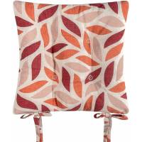Подушка на стул на завязках Altali ортопедическая, хлопковая, 40x40 см, коллекция Арт нуво 705-3091/1