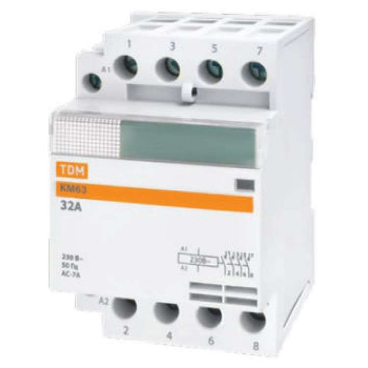 Модульный контактор TDM КМ63/4-40 SQ0213-0019