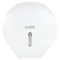 Диспенсер для туалетной бумаги ЛАЙМА PROFESSIONAL BASIC Система T2, малый, белый, ABS-пластик 606682