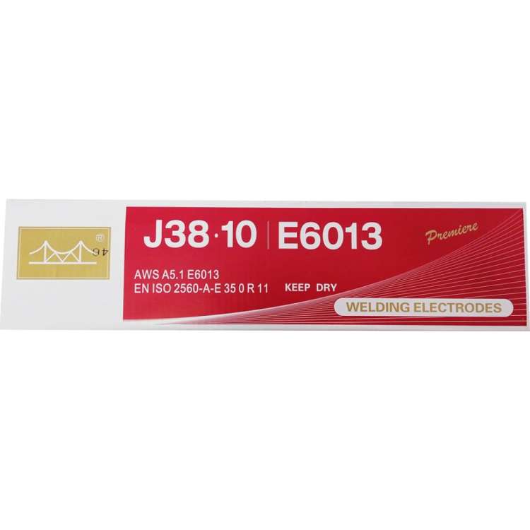 Электрод рутиловый J38.10/E6013 2.5 мм, 2.5 кг, аналог OK 46.00 GOLDEN BRIDGE 208