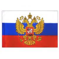Флаг России BRAUBERG 90х135 см., с гербом РФ BRG 550178