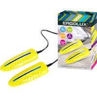Электрическая сушилка для обуви ERGOLUX ELX-SD03-C07 желтая с УФ эффектом 10 Вт, 220-240 В 14642