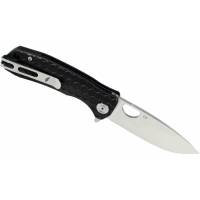 Нож Honey Badger Flipper D2 M с черной рукоятью HB1016