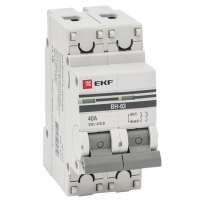 Выключатель нагрузки EKF 2P ВН-63 40А PROxima SL63-2-40-pro 1058766