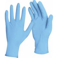 Нитриловые перчатки ЛАЙМА, голубые, размер XL, 50 пар 605016