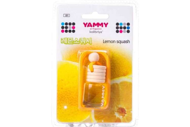 Подвесной ароматизатор-бутелек Yammy Lemon Squash, 4 мл 56454