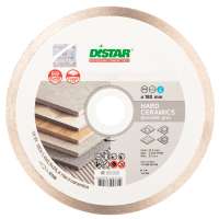 Диск алмазный сплошной по керамике Hard ceramics (180х1.4х25.4 мм) DiStar 11120048014