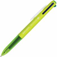 Автоматическая шариковая ручка BRAUBERG Multicolor 4 Цвета, корпус ассорти, 0,7 мм, линия 0,35 мм 143458
