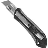 Канцелярский  нож STARTUL выдвижной 25 мм Black Line ST0926