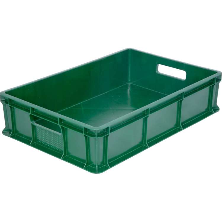 Морозостойкий зеленый ящик, 600x400x140 мм Тара.ру 16405