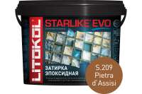 Эпоксидный состав для укладки и затирки мозаики LITOKOL STARLIKE EVO S.209 PIETRA D`ASSISI  499210005