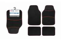 Автомобильные коврики Carfort MotoRed 3 резина/ковр., универсальные, Black 64467