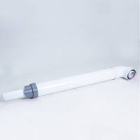 Коаксиальная труба с наконечником Rimmini диаметр 60/100 мм, длина 750 мм, антиобледенительное исполнение Rim001