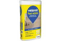 Универсальный наливной пол Vetonit fast 4000 20 кг 1014410