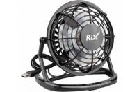 Напольный бытовой вентилятор RIX RDF-1500USB цвет черный 38768
