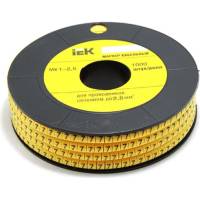 Маркировочное кольцо IEK 0-1.5мм, 7, МК, 1000шт/ролл UMK00-7