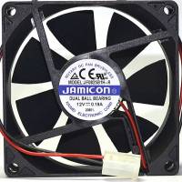 Вентилятор JAMICON JF0825B1H 80х80х25 12В с разъемом 2 конт.MOLEX 5239-2(PHU-2) С00034853