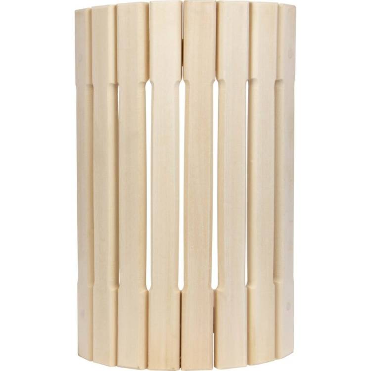 Настенный абажур для светильника Банная линия 35x22 см, липа 12-564