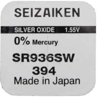 Батарейка SEIZAIKEN 394 (SR936SW) Silver Oxide 1.55V 27400394