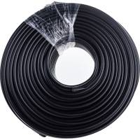 Коаксиальный кабель REXANT RG-6U, 75 Ом, CCS/Al/Al, 64%, бухта 100 м, черный OUTDOOR 01-2202