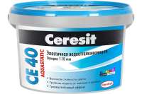 Затирка Ceresit №37 Aquastatic СЕ 40 Чили 2 кг 1/12 22868
