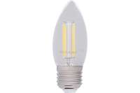 Филаментная лампа REXANT Свеча CN35 7.5 Вт 4000K E27 604-086