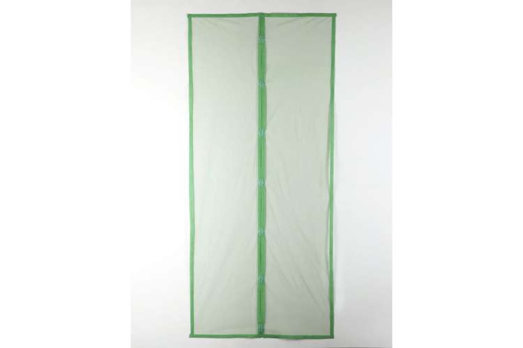 Антимоскитная сетка СИМАЛЕНД 100x210 см, на магнитах, цвет зеленый 4095245