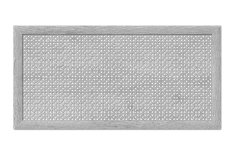 Экран для радиатора Стильный Дом Сусанна 120х60 см, дуб серый v546032