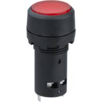 Кнопка Navigator NBI-B-09-R красная, с подсветкой, d22мм, 230В, NO+NC 82822