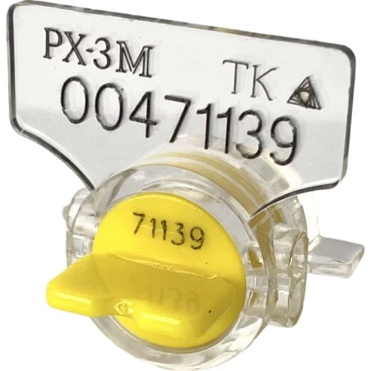 Пломба роторная рх-3М (для счётчиков) ТПК Технологии Контроля Цвет: желтый 24137