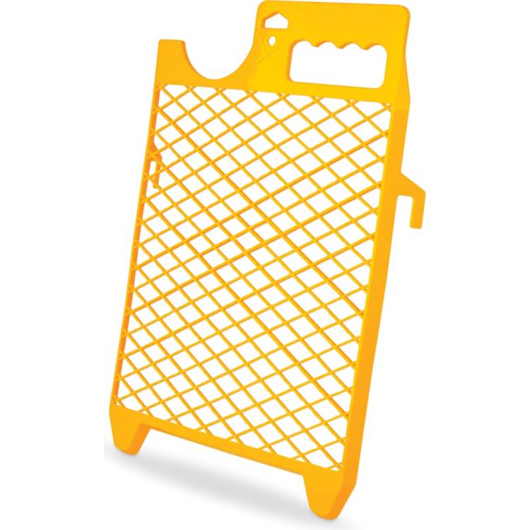 Отжимная малярная решётка для валиков SGS 379 жёлтый пластик, 300x260 мм 379SGS