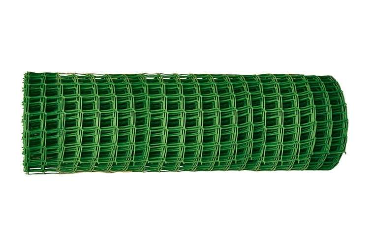 Заборная решетка в рулоне Россия 1,5x25 м, ячейка 75x75 мм, хаки 64535