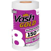 Тряпки для уборки в рулоне VASH GOLD Super 150 листов/рулон 307567