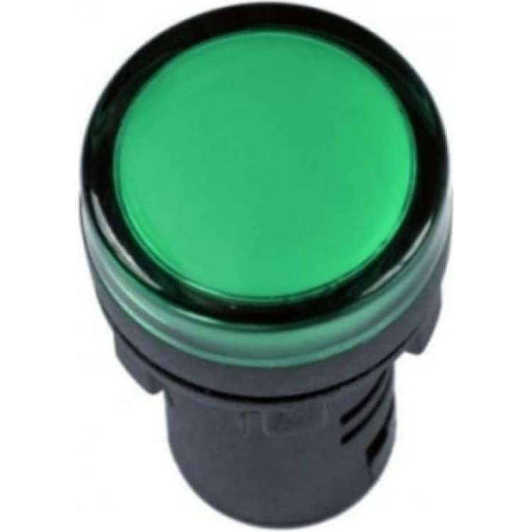 Лампа TDM AD-22DS LED матрица, d22мм, зеленый, 230В, SQ0702-0004