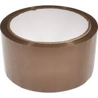 Упаковочная клейкая лента Кордленд коричневая, 48 мм, 43 мкм, 50 м Р SCO-00323