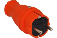 Переносная розетка TP Electric каучук, оранжевая 2P+E, 1х16A, 220-240V, IP44 3101-304-2300